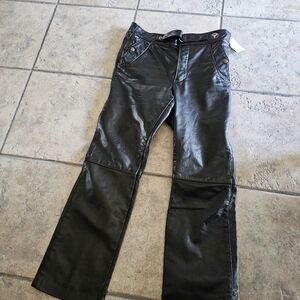 Vintage leather pants TAURUS